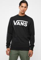 Vans - Vans classic crew sweater - black & white