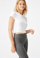 Cotton On - High waisted dylan legging - charcoal 