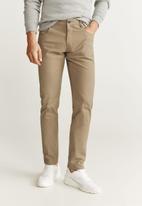 MANGO - Pisa6 trousers - medium brown