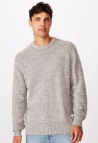 Cotton On - Crew knit - grey