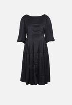Glamorous - Maternity textured tunic - black