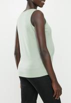 Cotton On - Maternity front placket singlet - green
