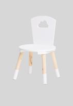 H&S - Playful chair - white