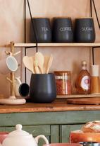 Kitchen Craft - Tea canister - charcoal