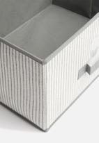 Storage Solutions - Foldable storage with lid - white