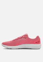Under Armour - UA w charged pursuit 2 - pink lemonade/white/halo gray