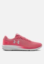 Under Armour - UA w charged pursuit 2 - pink lemonade/white/halo gray