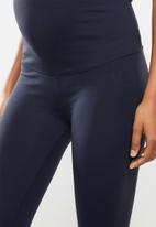 Cotton On - Maternity core tight over belly - navy