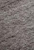 Fotakis - Skins long pile rug - dark grey