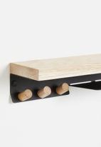 Smart Shelf - Oak reception shelf - neutral 