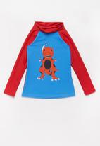 POP CANDY - Baby long sleeve rash rest - red & blue