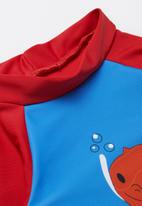 POP CANDY - Baby long sleeve rash rest - red & blue