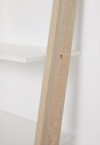 Sixth Floor - Alva leaning shelf - white