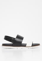 Madison® - Star sandal - black & white