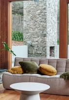 Linen House - Toro round cushion - bronze