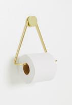 Smart Shelf - Archie toilet roll holder - gold