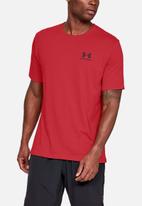 Under Armour - Ua sportstyle lc short sleeve tee - red