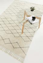 Sixth Floor - Nairi cotton tufted rug - cream