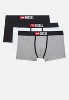 Diesel  - Damien 3 pack boxer briefs - blk/grey/white