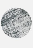 Hertex Fabrics - Quarter moon rug - grey