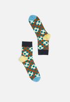 Happy Socks - Dots dots dots 1/2 crew sock - multi