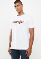 Wrangler - Kabel tee - white