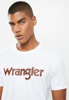 Wrangler - Kabel tee - white