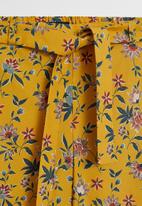 MANGO - Lucia trousers - yellow
