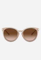 Michael Kors Eyewear - Brisbane round sunglasses  - brown gradient