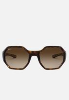 Ray-Ban - Ray-ban square sunglasses - brown gradient dark brown
