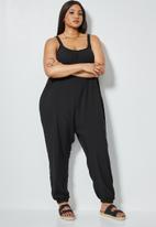 Superbalist - Easy fitting jumpsuit - black