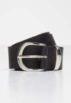 Superbalist - Liza leather waist belt - black