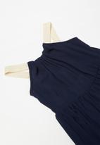 Superbalist Kids - Strap knot detail summer dress - navy