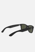 Ray-Ban - New wayfarer sunglasses 55mm - crystal - green & black 