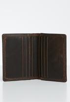 POLO - Tuscany leather credit card holder - brown