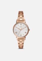 Fossil - Daisy 3 hand - rose gold