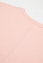 Superbalist - Elasticated sleeve oversized tee - pink
