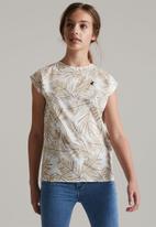 POLO - Girls lilian printed blouse - stone