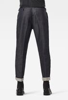 G-Star RAW - Varve relaxed pleated chino - mid blue