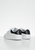 POP CANDY - Boys strap sneaker  - white & black