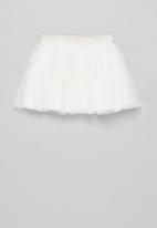 POP CANDY - Girls mesh skirt - white
