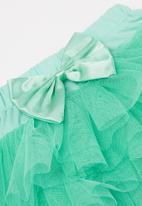 POP CANDY - Baby girls tutu skirt with bow - turquoise