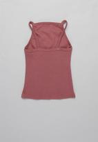 Superbalist - High neck 2 pack vests - pink & white