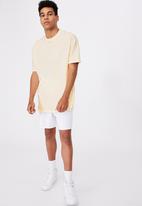 Factorie - Relaxed washed T-shirt - washed ivory