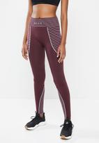 Missguided - Missguided seamless high waisted legging - burgundy