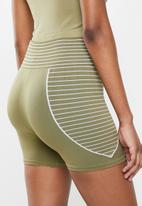 Missguided - Missguided seamless booty short - green 