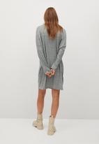 MANGO - Dress bila - grey