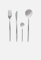 Nicolson Russell - Dubai 16piece cutlery set - silver 