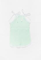 POP CANDY - Girls playsuit with bows - green 