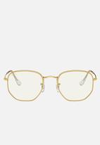 Ray-Ban - Hexagonal eyeglasses - gold